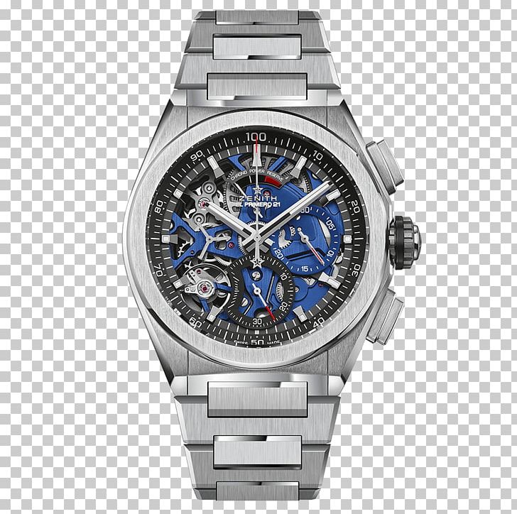 Zenith Chronometer Watch Chronograph Swiss Made PNG, Clipart, Accessories, Automatic Watch, Brand, Chronograph, Chronometer Watch Free PNG Download