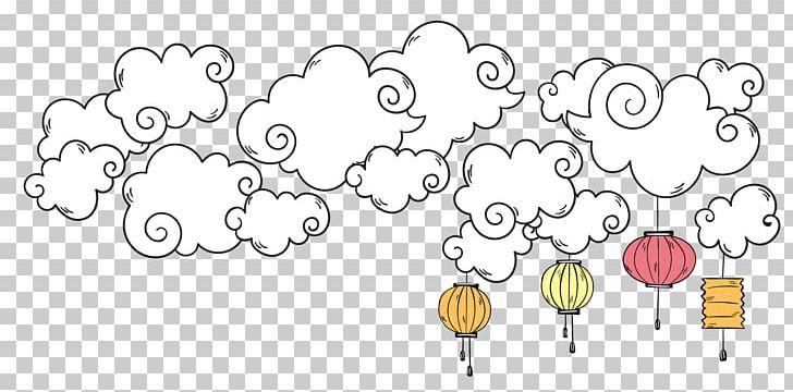 Xiangyun County Lantern PNG, Clipart, Angle, Area, Blue Sky And White Clouds, Cartoon Cloud, Cloud Free PNG Download