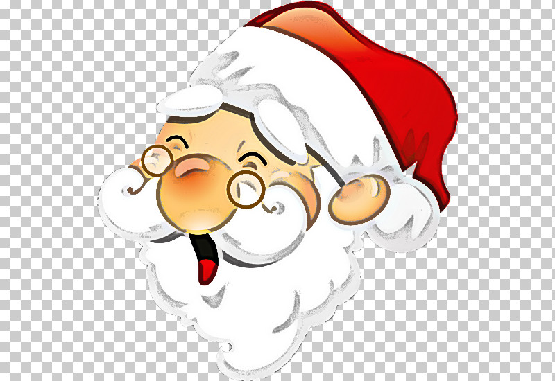 Santa Claus PNG, Clipart, Cartoon, Head, Nose, Pleased, Santa Claus Free PNG Download