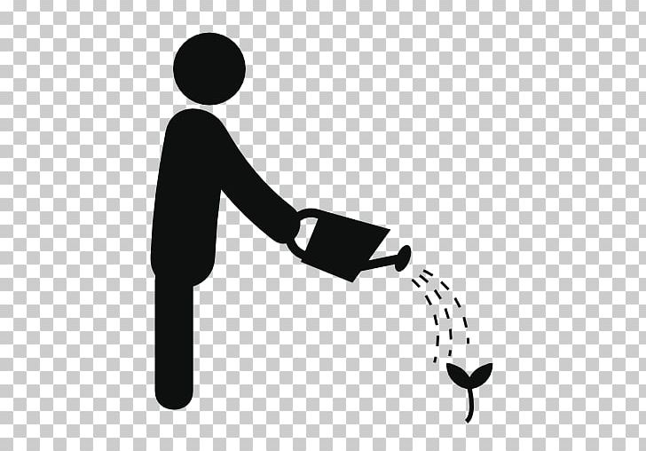 Computer Icons Gardener Gardening Watering Cans PNG, Clipart, Arm, Black, Black And White, Communication, Computer Icons Free PNG Download