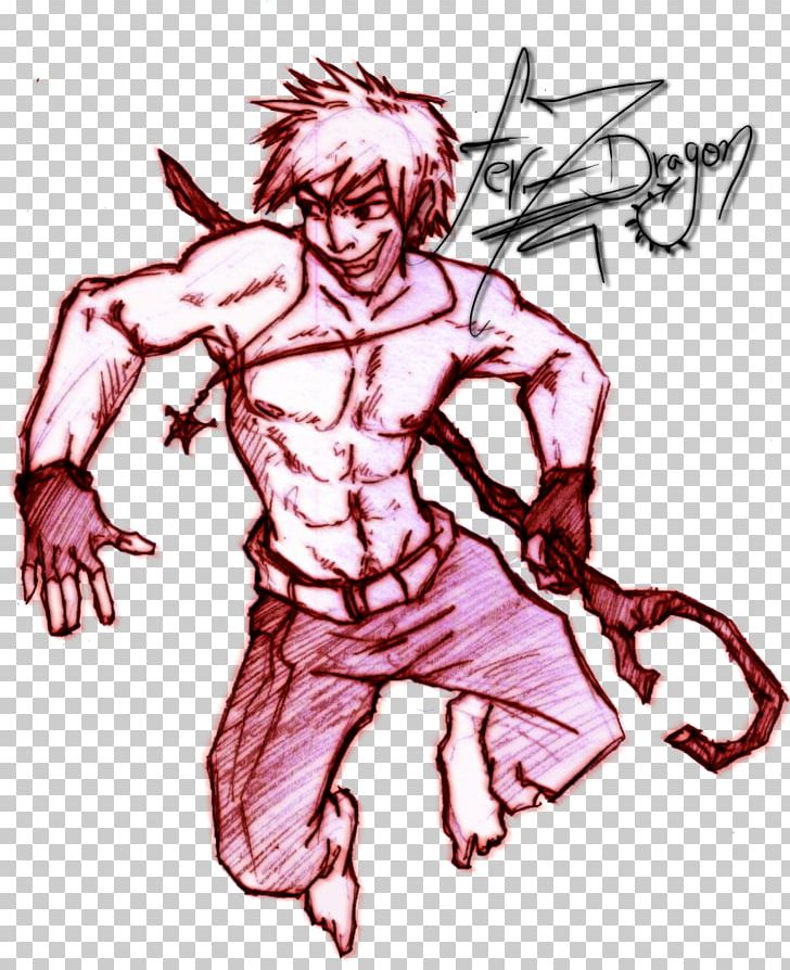 Demon Muscle Drawing Sketch PNG, Clipart, Arm, Art, Artwork, Cartoon, Costume Design Free PNG Download