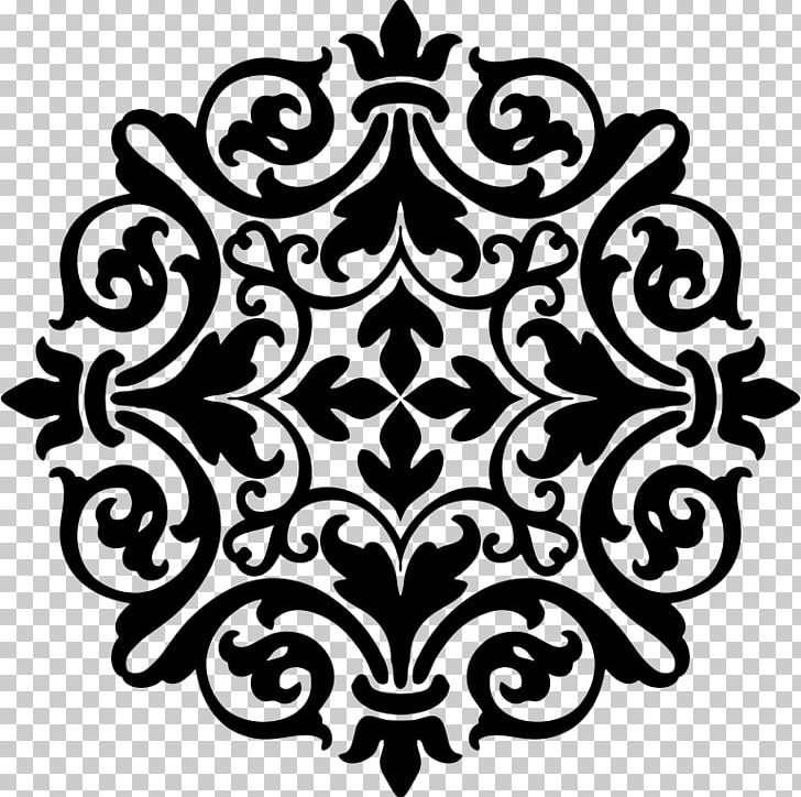 Damask PNG, Clipart, Black, Black And White, Circle, Clip Art, Computer Icons Free PNG Download