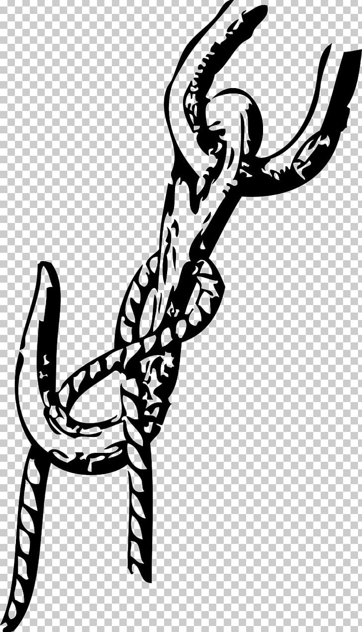 Seizing Knot PNG, Clipart, Art, Bend, Black And White, Branch, Carrick Bend Free PNG Download