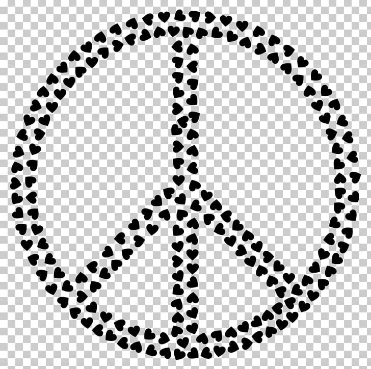 Peace Symbols PNG, Clipart, Antiwar Movement, Area, Black, Black And White, Circle Free PNG Download