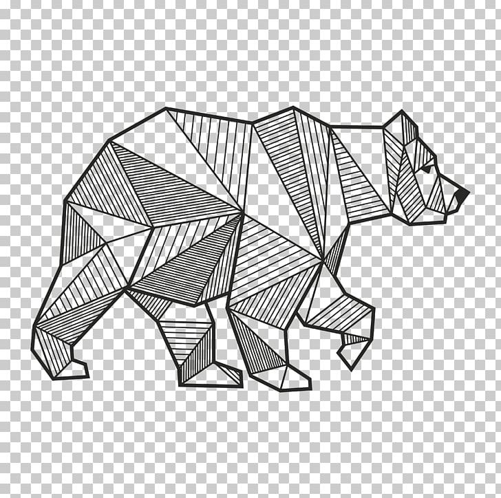 Polar Bear Geometry Drawing Brown Bear PNG, Clipart, Angle, Animals, Area, Art, Artwork Free PNG Download