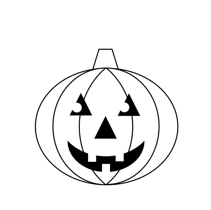 halloween black and white clip art images