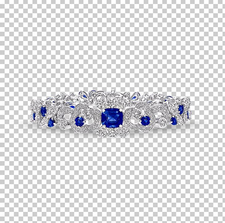 Graff Diamonds Bracelet Sapphire Jewellery PNG, Clipart, Bling Bling, Blue, Body Jewelry, Bracelet, Brilliant Free PNG Download
