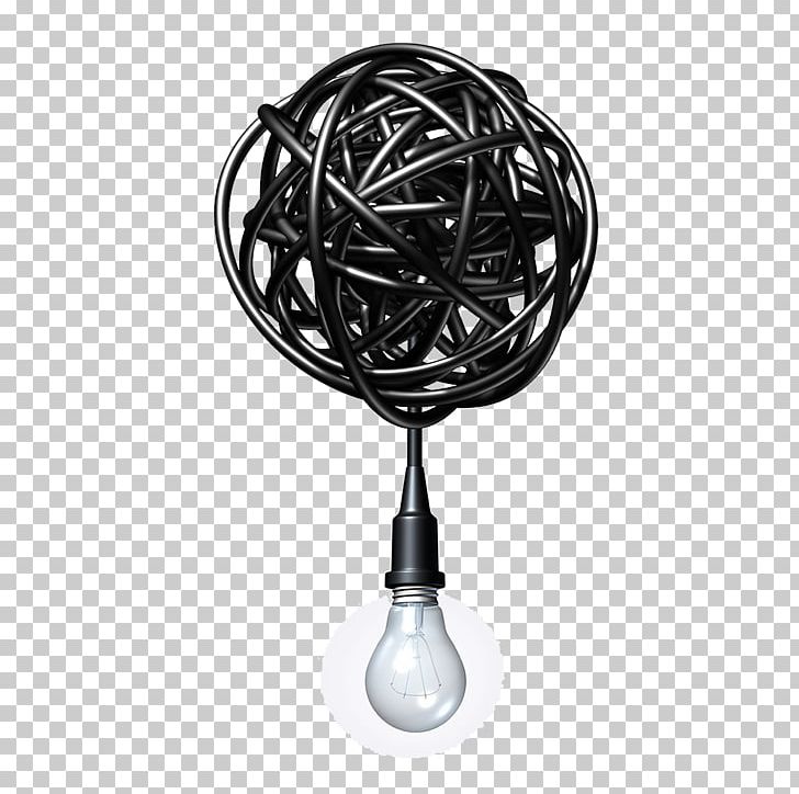 Incandescent Light Bulb Creativity Concept Idea PNG, Clipart, Barbed Wire, Black, Black And White, Bulb, Bulbs Free PNG Download