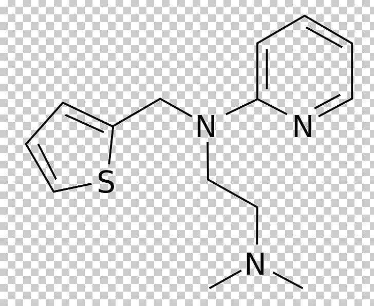 Methapyrilene Lidocaine Benzyl Butyl Phthalate Diphenhydramine Chemical Compound PNG, Clipart, Angle, Antihistamine, Area, Benzyl Butyl Phthalate, Black And White Free PNG Download