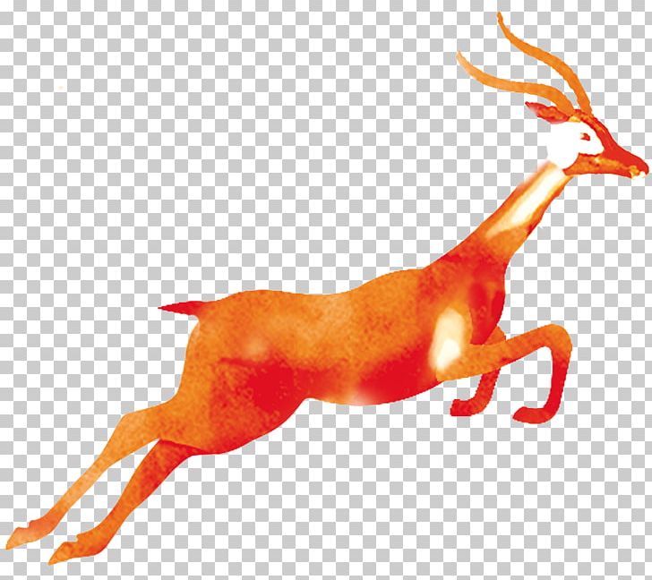 Canidae Reindeer Antelope Dog PNG, Clipart, Antelope, Art, Canidae, Carnivoran, Cartoon Free PNG Download