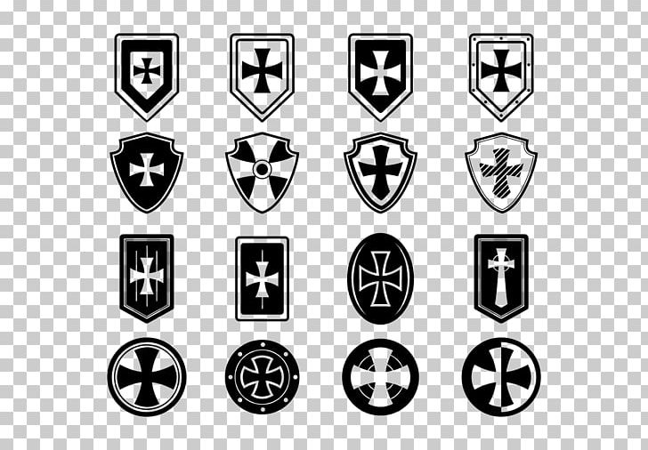 Computer Icons Logo Knights Templar PNG, Clipart, Black And White, Circle, Computer Icons, Drawing, Graphic Arts Free PNG Download
