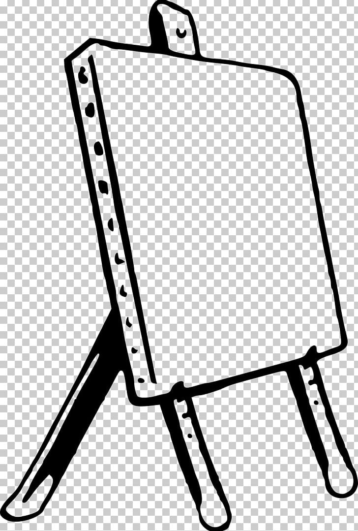 Easel Drawing Painting PNG, Clipart, Angle, Area, Art, Black, Black And White Free PNG Download