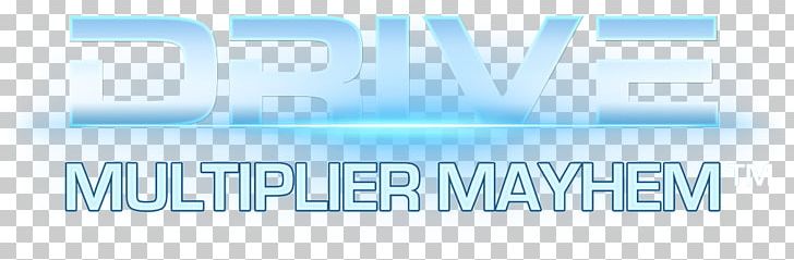 Logo Drive: Multiplier Mayhem Brand PNG, Clipart, Aqua, Area, Banner, Blue, Brand Free PNG Download