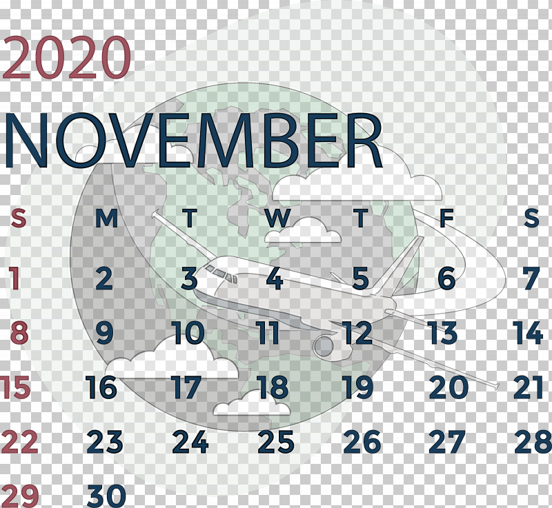 November 2020 Calendar November 2020 Printable Calendar PNG, Clipart, Angle, Area, Chamber Of Commerce, Line, Meter Free PNG Download