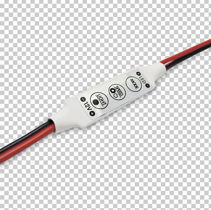24W Ultra Slim Mini Dimmer For Single Color LED Light PNG, Clipart, Brightness, Cable, Color, Dimmer, Electrical Connector Free PNG Download