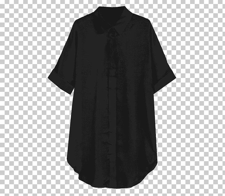 T-shirt Uniqlo Dress Sleeve PNG, Clipart, Black, Blouse, Button, Clothing, Coat Free PNG Download
