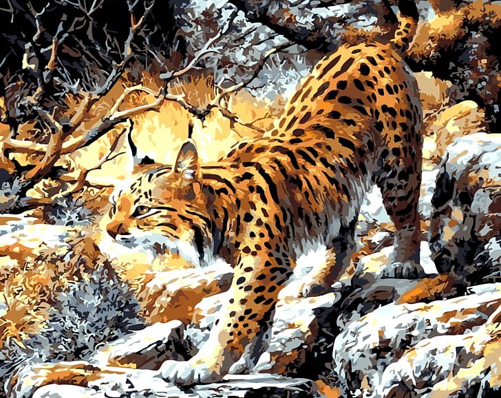Bobcat Iberian Lynx An Autumn Gentleman Artist Painting PNG, Clipart, Animals, Art, Artist, Autumn Gentleman, Big Cats Free PNG Download
