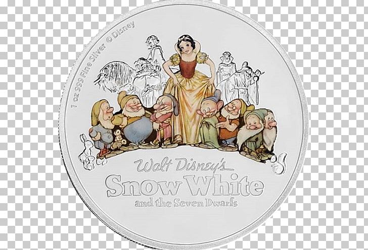 Snow White Seven Dwarfs Silver Coin Silver Coin PNG, Clipart, Cartoon, Christmas Ornament, Coin, Gold, Label Free PNG Download