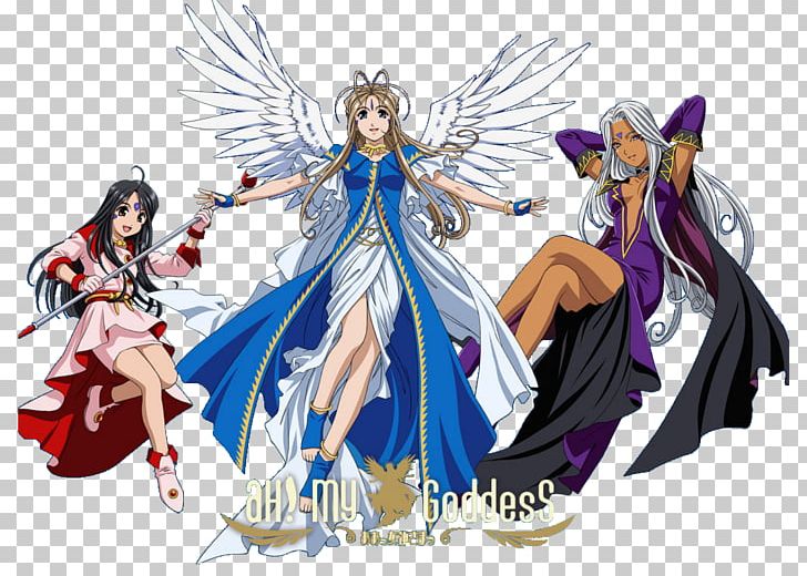 Belldandy Urd Skuld Keiichi Morisato Ah! My Goddess PNG, Clipart, Action Figure, Ah My Goddess, Ah My Goddess The Movie, Angel, Anime Free PNG Download