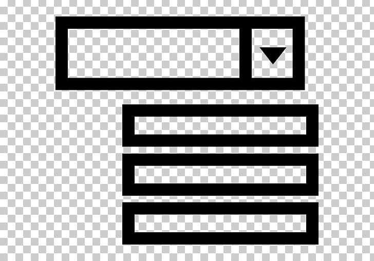 Computer Icons Drop-down List Menu PNG, Clipart, Angle, Area, Black, Black And White, Brand Free PNG Download