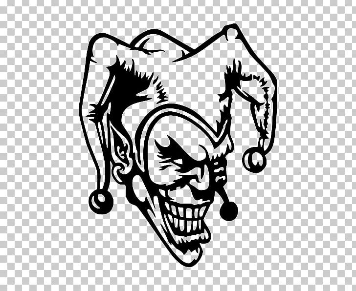 Joker Sticker Black And White Decal PNG, Clipart, Adhesive, Advertising, Art, Artwork, Black Free PNG Download