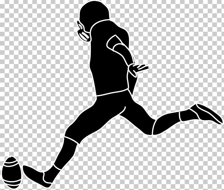 Placekicker American Football Kickoff Field Goal PNG, Clipart, American Football, Bicycle Kick, Black, Black And White, Clip Art Free PNG Download