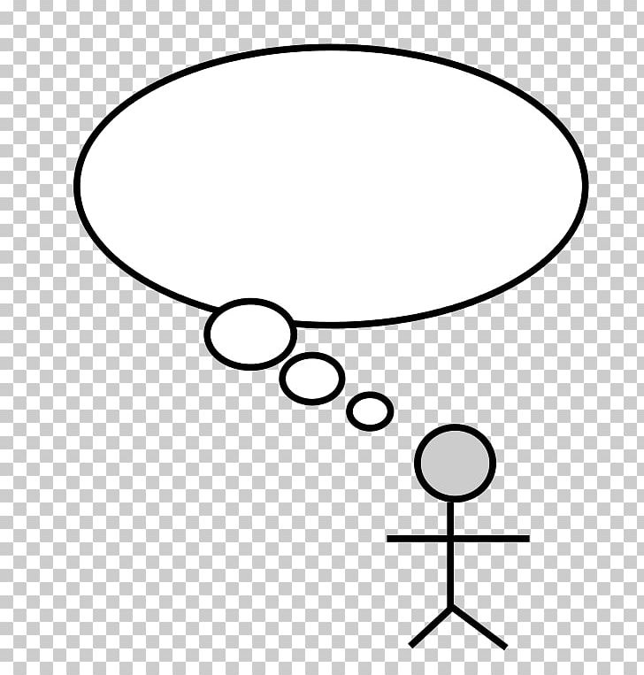 Person Speech Balloon Thought PNG, Clipart, Angle, Area, Black, Black And White, Body Jewelry Free PNG Download