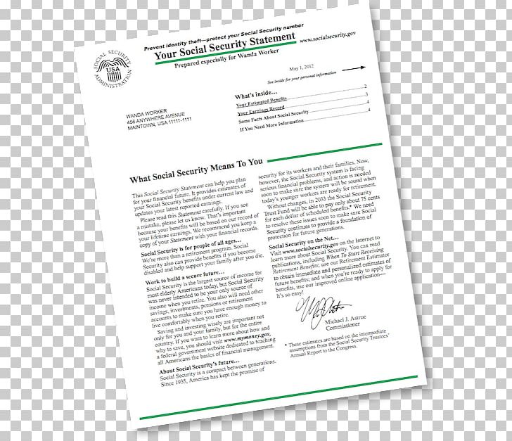 Social Security Administration Line Brand Brochure PNG, Clipart, Brand, Brochure, Document, Line, Paper Free PNG Download