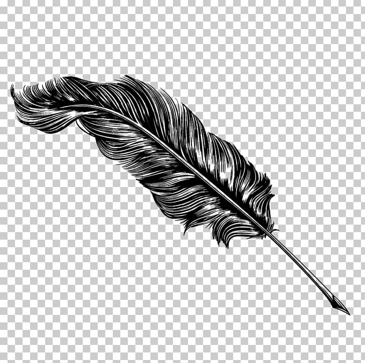 Quill Paper Pen Inkwell PNG, Clipart, Black And White, Clip Art, Drawing, Feather, Fountain Pen Free PNG Download