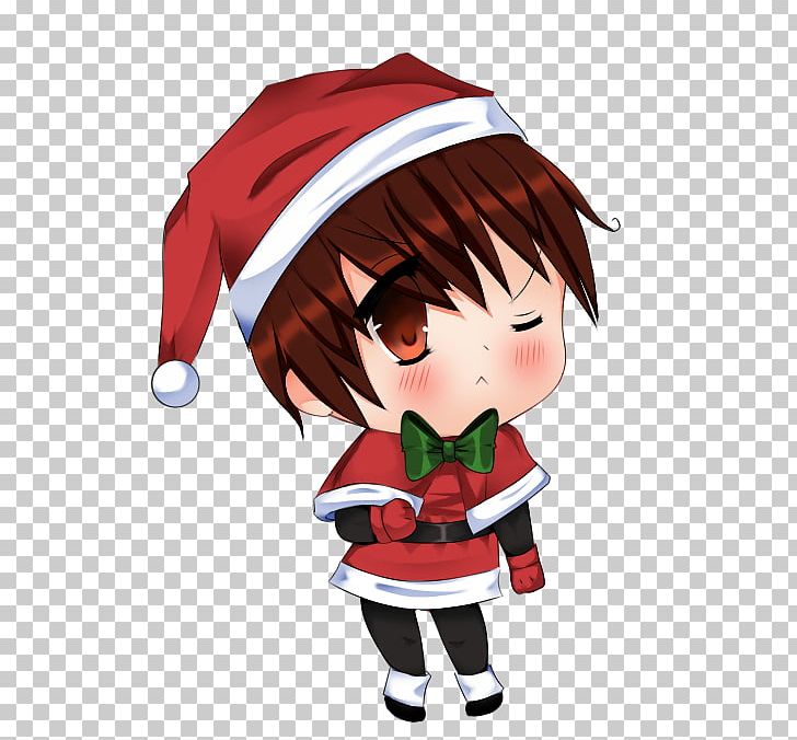 Santa Claus Secret Santa Christmas Ornament PNG, Clipart, Anime, Boy, Brown Hair, Cartoon, Chile Free PNG Download
