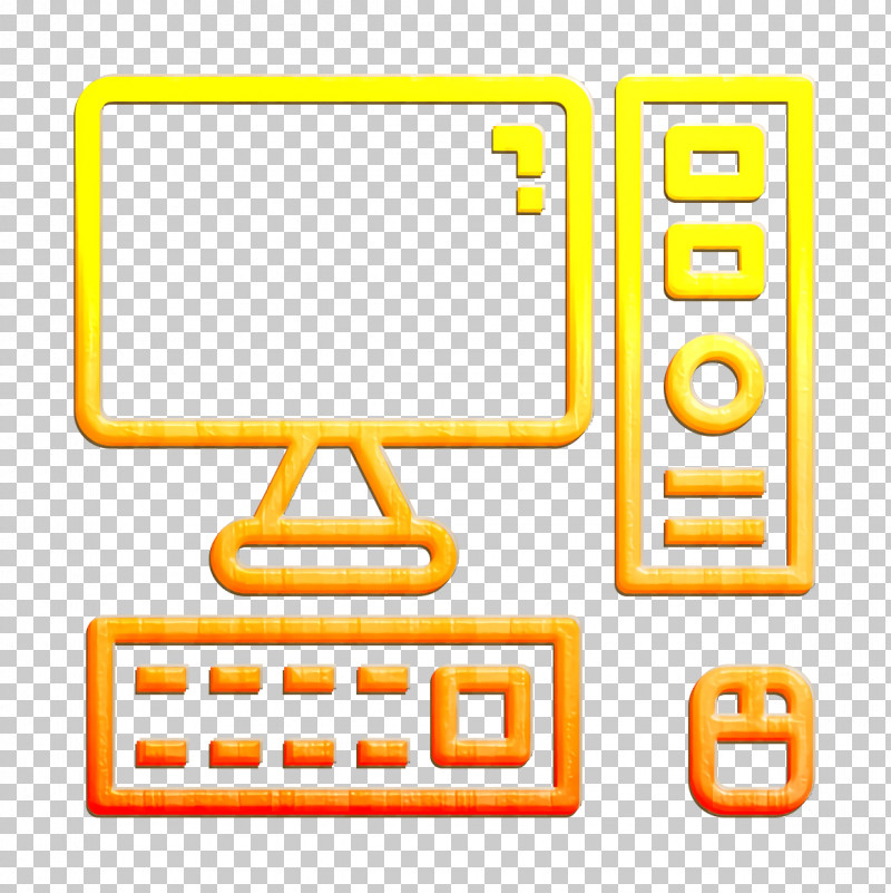 Office Stationery Icon Keyboard Icon Computer Icon PNG, Clipart, Computer Icon, Keyboard Icon, Line, Office Stationery Icon, Yellow Free PNG Download