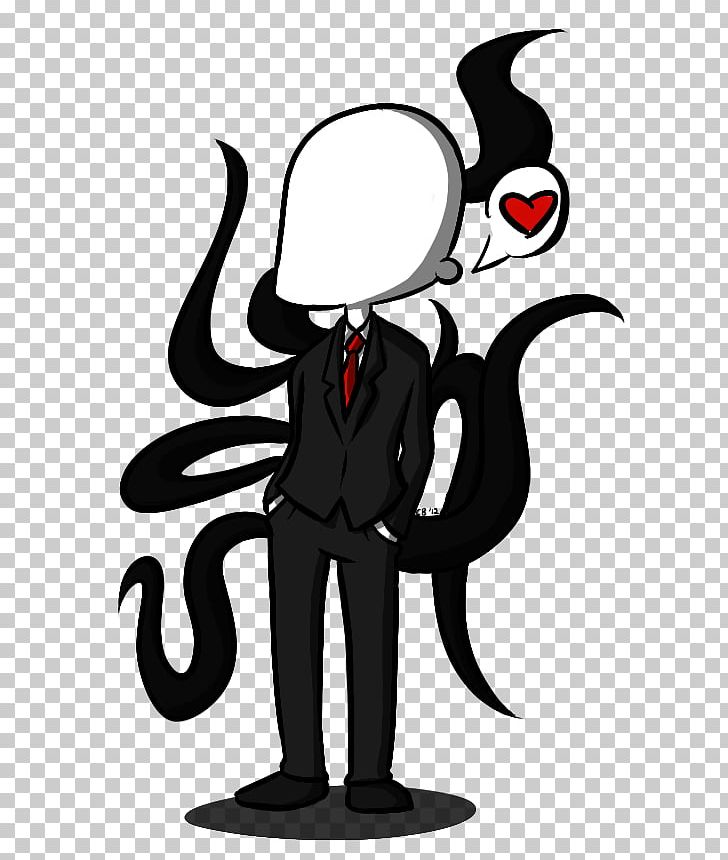 Slender The Eight Pages Slenderman Chibi Creepypasta Png