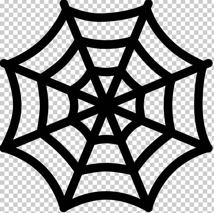 Spider Web Computer Icons PNG, Clipart, Area, Artwork, Black, Black And White, Circle Free PNG Download