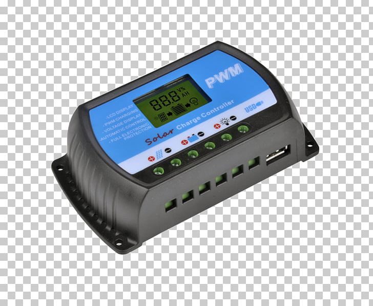 Battery Charger Battery Charge Controllers Solar Charger Voltage Regulator Solar Panels PNG, Clipart, 24 V, Battery Charge Controllers, Battery Charger, Direct Current, Electronic Device Free PNG Download