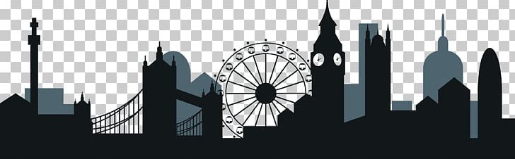 Skyline Silhouette PNG, Clipart, Art, Black And White, Brand, City, City Of London Free PNG Download