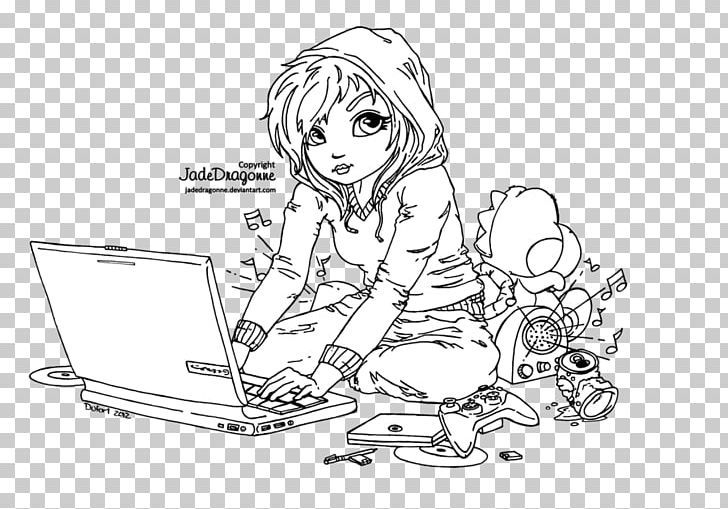 Line Art Drawing Gamer 颯漫畫 PNG, Clipart, Arm, Art, Artwork, Automotive Design, Auto Part Free PNG Download