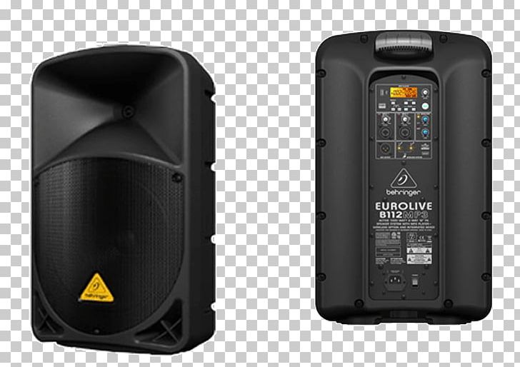 Public Address Systems Powered Speakers Loudspeaker BEHRINGER Eurolive B1 Series PNG, Clipart, Amplifier Bass Volume, Audio, Audio Mixers, Disc Jockey, Electronic Device Free PNG Download