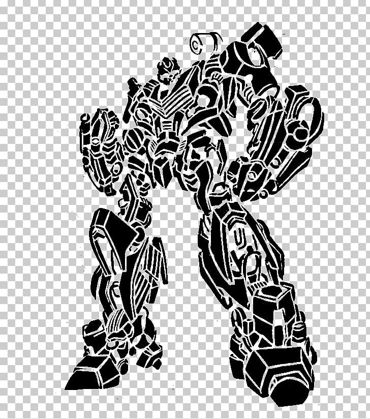 Bumblebee Transformers: The Game Stencil Art PNG, Clipart, Arm, Art, Autobot, Black, Black And White Free PNG Download