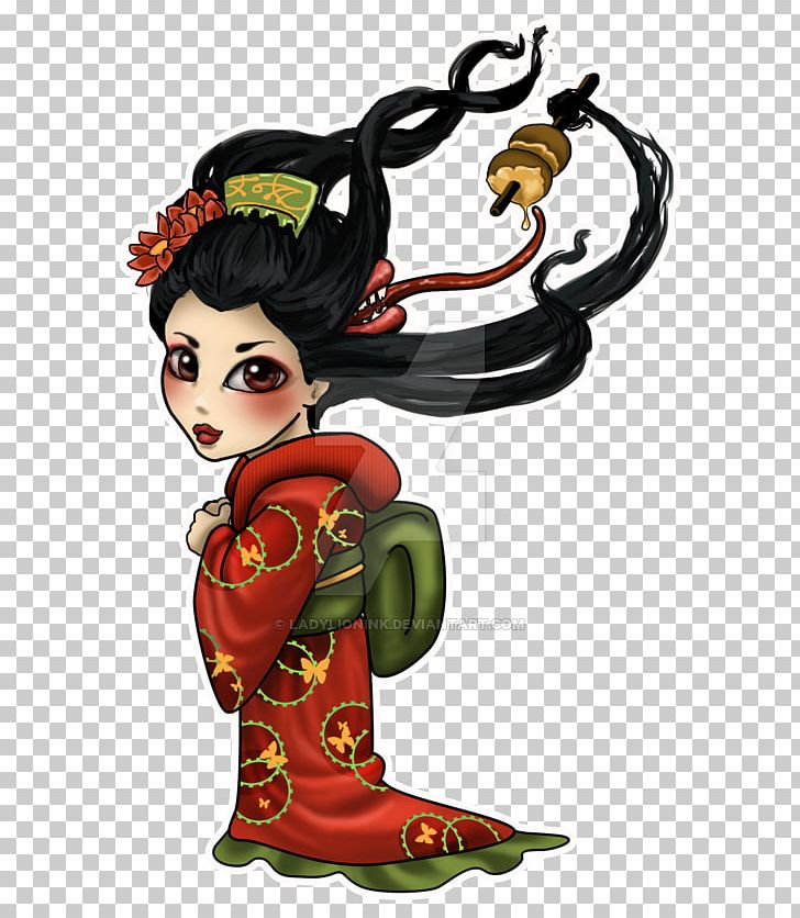 Geisha Legendary Creature PNG, Clipart, Art, Fictional Character, Geisha, Legendary Creature, Mythical Creature Free PNG Download