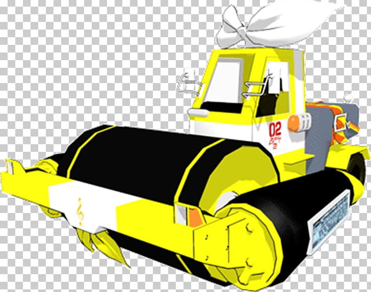 Road Roller Kagamine Rin/Len Heavy Machinery PNG, Clipart, Architectural Engineering, Automotive Design, Bulldozer, Construction Equipment, Hatsune Miku Free PNG Download
