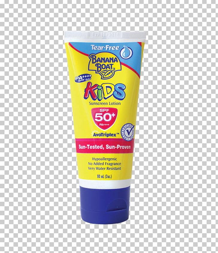 Sunscreen Lotion Factor De Protección Solar Cream Personal Care PNG, Clipart, Banana, Banana Boat, Boat, Child, Cream Free PNG Download