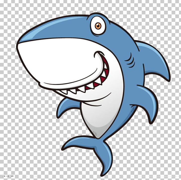 Great White Shark Illustration PNG, Clipart, Animals, Big, Big Shark, Cartilaginous Fish, Cartoon Free PNG Download