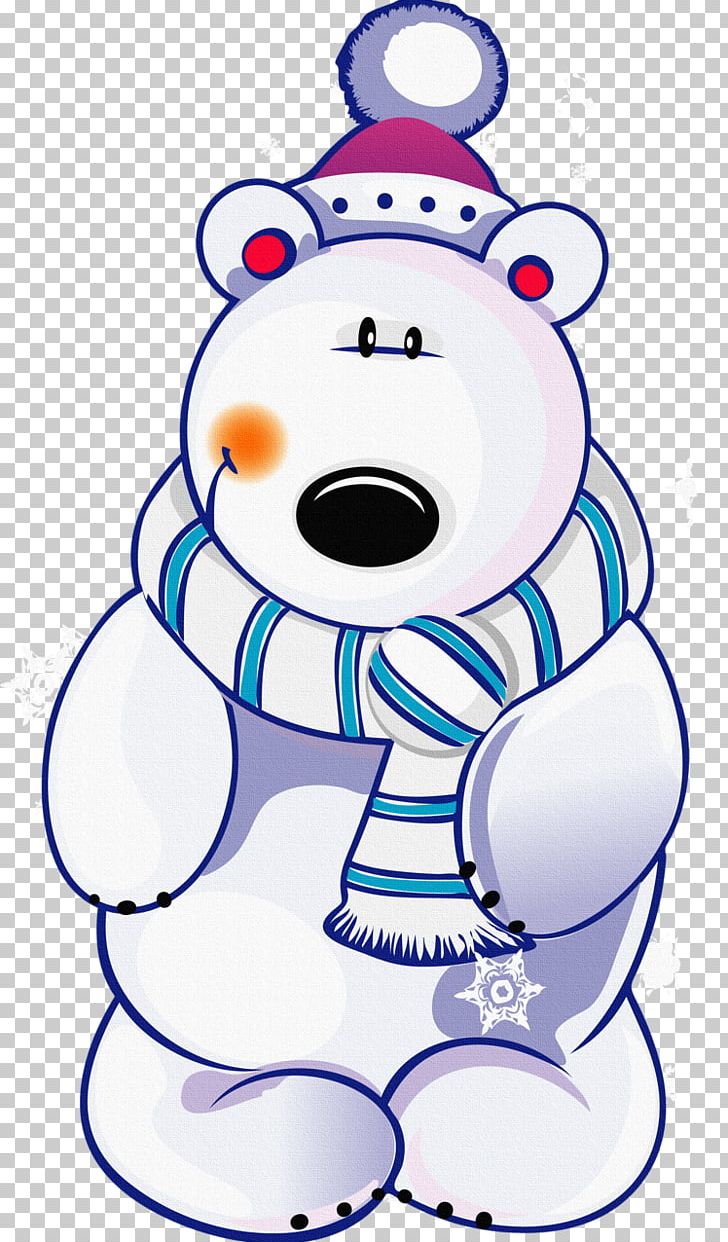 Polar Bear Christmas Cuteness PNG, Clipart, Animals, Area, Bear, Cartoon, Cartoon Character Free PNG Download