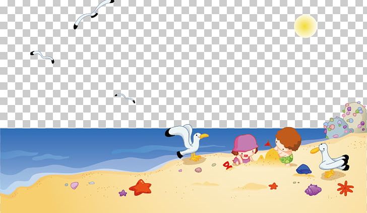 Seagull Beach Child Seaside Resort PNG, Clipart, Angle, Area, Art, Bag, Beaches Free PNG Download