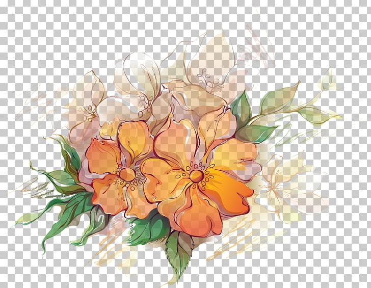 Flower Watercolor Painting Encapsulated PostScript PNG, Clipart, Cdr, Color, Cut Flowers, Encapsulated Postscript, Floral Design Free PNG Download