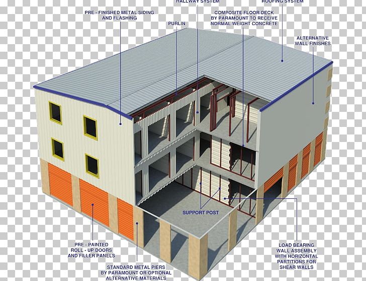 Self Storage Steel Building Storey Framing PNG, Clipart, Architectural Engineering, Architecture, Building, Building Materials, Elevation Free PNG Download