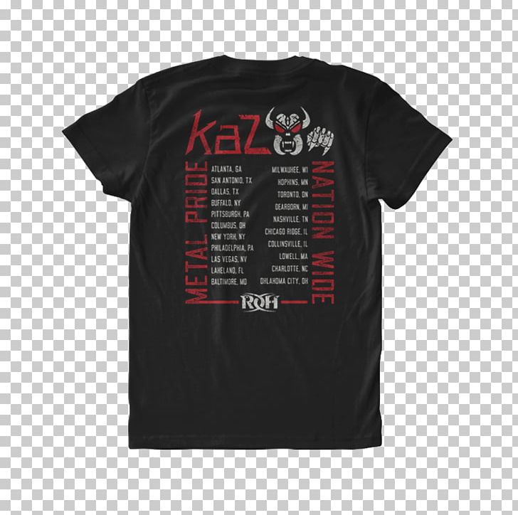 T-shirt Ring Of Honor Women Of Honor Championship Professional Wrestling Championship PNG, Clipart, Active Shirt, Black, Brand, Clothing, Com Free PNG Download