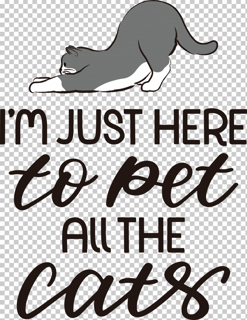 Cat Dog Black And White M Logo Small PNG, Clipart, Black And White M, Cat, Dog, Line, Logo Free PNG Download