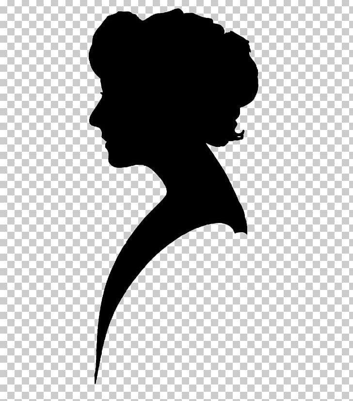 Victorian Era Silhouette Woman PNG, Clipart, Animals, Art, Black, Black And White, Female Free PNG Download