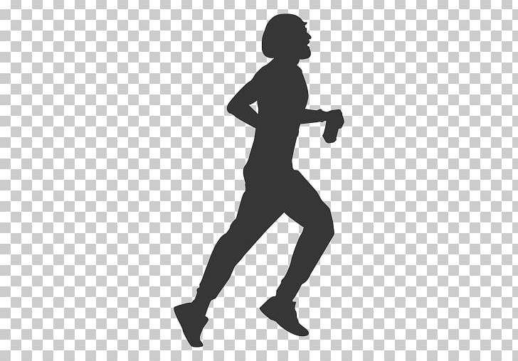 Jogging Silhouette Recreation PNG, Clipart, Angle, Arm, Balance, Black, Black And White Free PNG Download